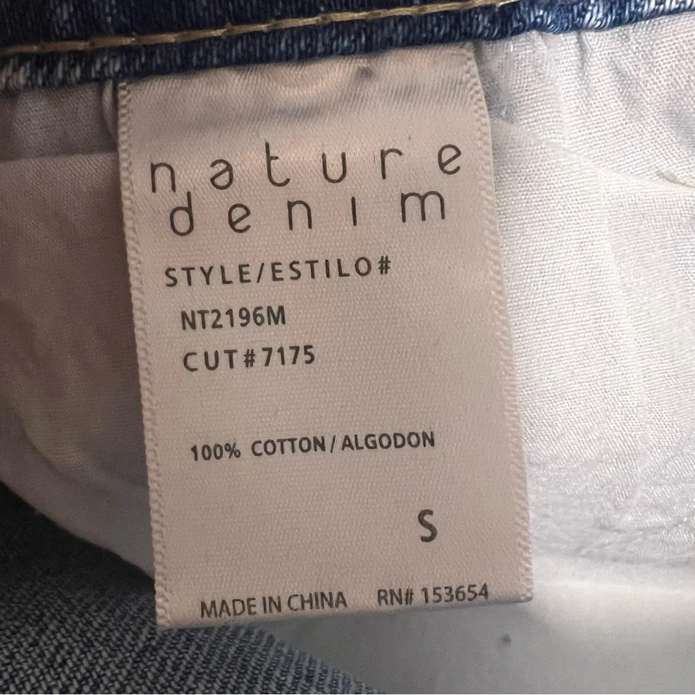 NWT Distressed Denim Shorts‎ by Nature Denim